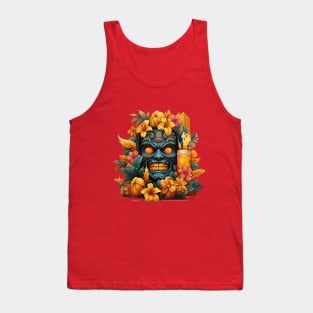 Tiki Tropical Vacation - Spring Break Tank Top